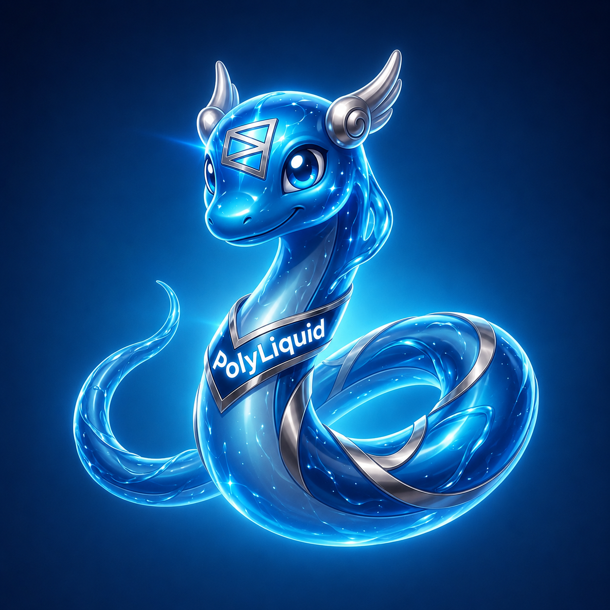 Liqo, the PolyLiquid mascot